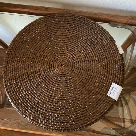 Pier 1 Kitchen Pier Imports Brown Rattan Placemats Poshmark